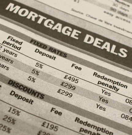 Mortgage loan amortization calculation